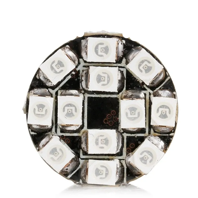 LED Лед Крушки, Стоп, 44 SMD, Canbus, 1156 (P21W), 12V, Червена Светлина - 4