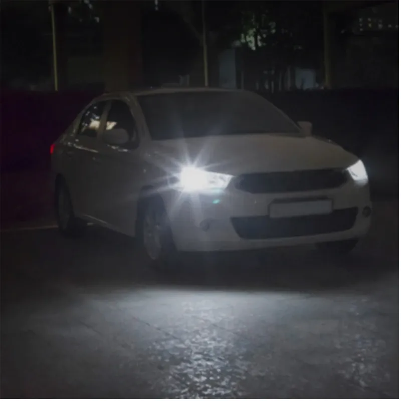 LED Лед Диодни Крушки За Габарит, Силикон, COB, Т10 W5W, 300lm, 12V, Бели KRU137 - 4