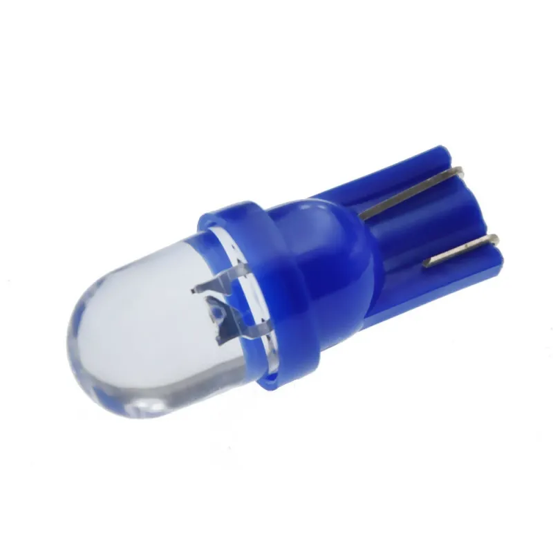 LED Лед Диодни Крушки За Табло, Габарит, Т10 W5W, 1X LED, 12V, 5 Цвята Светлина - 13