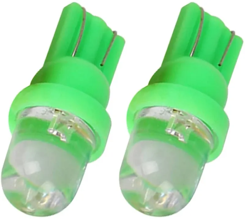 LED Лед Диодни Крушки За Табло, Габарит, Т10 W5W, 1X LED, 12V, 5 Цвята Светлина - 2