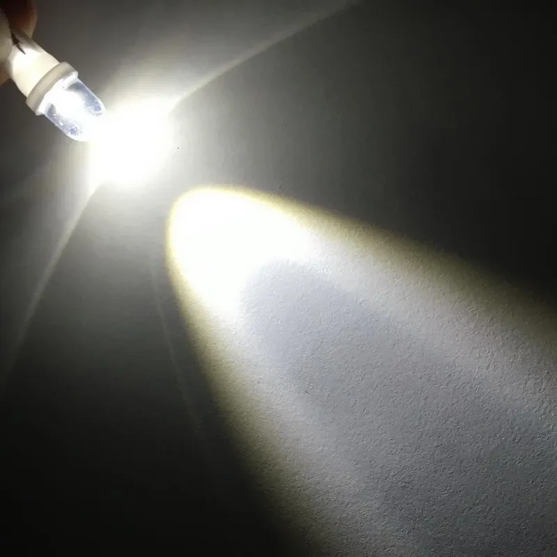 LED Лед Диодни Крушки За Табло, Габарит, Т10 W5W, 1X LED, 12V, 5 Цвята Светлина - 3