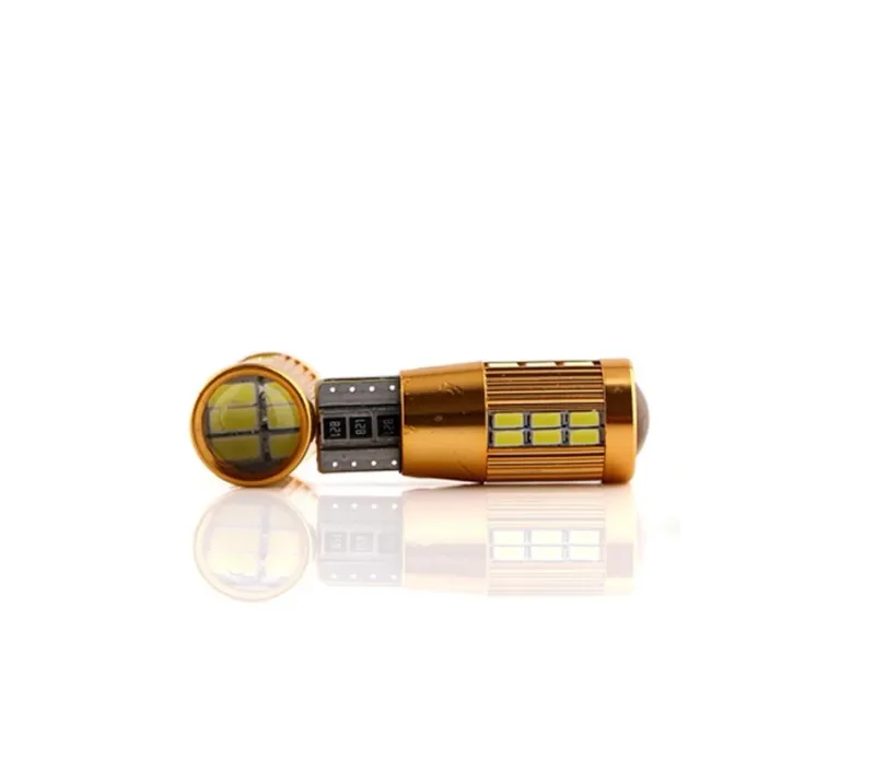 LED Лед Диодни Крушки За Габарит, Т10 W5W 194 168, 30 SMD, 12V, Бяла Светлина, Canbus - Error free , Без грешки - 3
