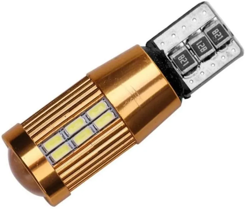 LED Лед Диодни Крушки За Габарит, Т10 W5W 194 168, 30 SMD, 12V, Бяла Светлина, Canbus - Error free , Без грешки - 4