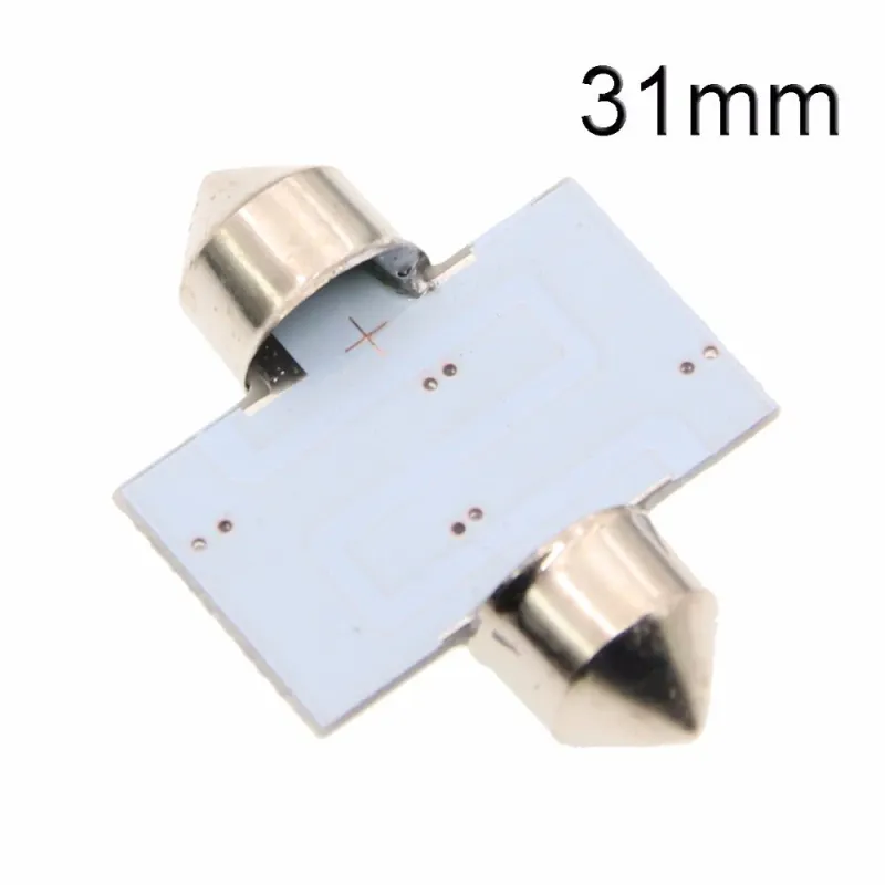 LED Лед Диодни Крушки, 16 SMD 5050 , 31мм, 36мм, 39мм, 41мм, 12V, Бяла Светлина - 4