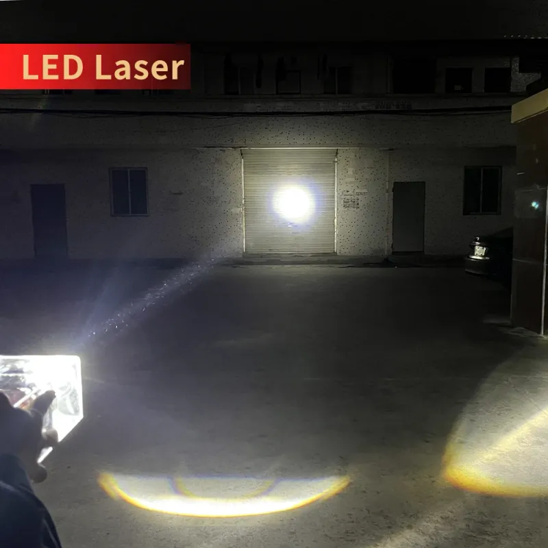 Комплект от 2бр. Bi-LED лазерни лупи за вграждане във фарове с къси и дълги светлини 3 инча 156W 8000lm 12V - 7
