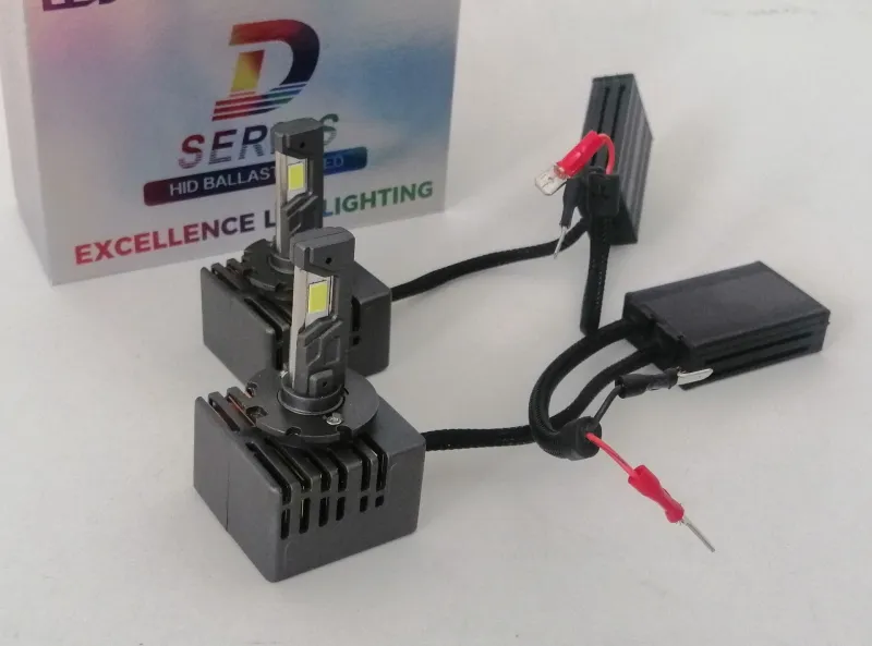 LED крушки ксенон директна замяна без баласт 12V, D1R, D1S, D2R, D2S, D3R, D3S, D4R, D4S, кутия 2бр. - 4