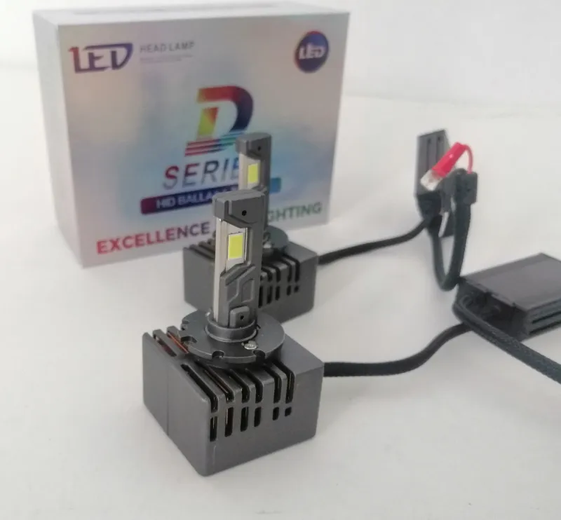 LED крушки ксенон директна замяна без баласт 12V, D1R, D1S, D2R, D2S, D3R, D3S, D4R, D4S, кутия 2бр. - 5
