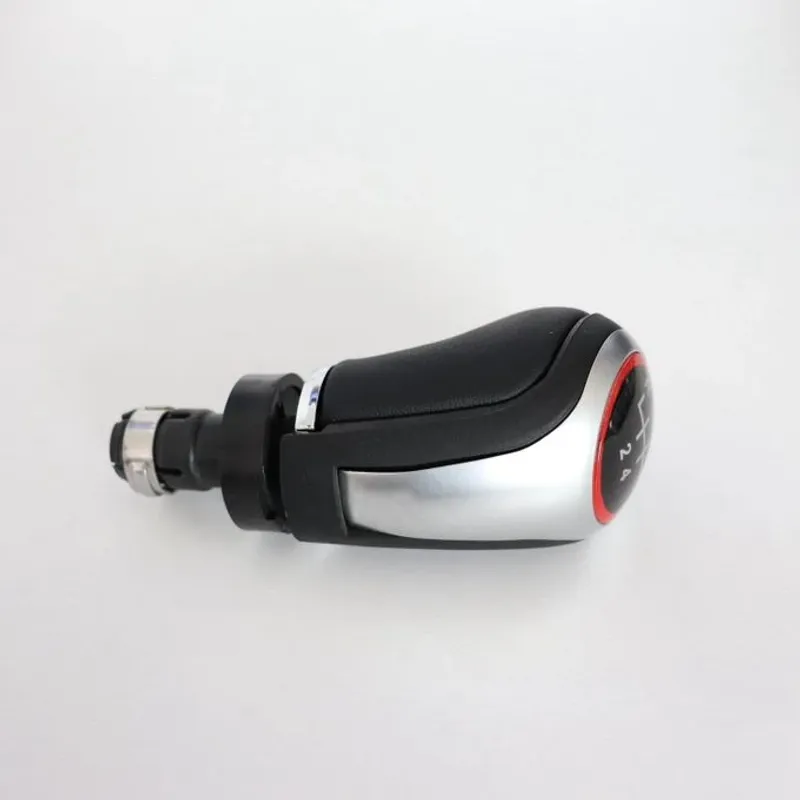 Кожена топка за скоростен лост Volkswagen Фолксваген Голф Golf Mk5 Mk6 Scirocco Jetta EOS 5 скорости - 4