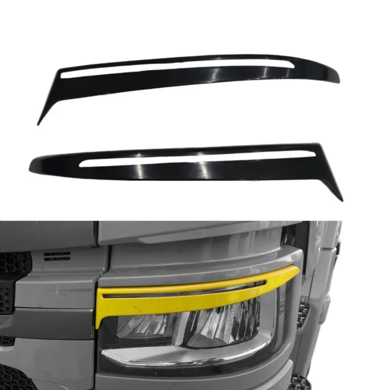Висококачествени LED Вежди за Фарове Scania R/S 2017 + Тунинг Гъвкави Пластмасови - 0