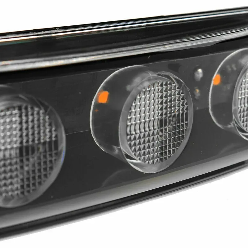 1бр Оранжев LED преден габарит маркер за Скания Scania- 180mm x 40 mm с букса - 3