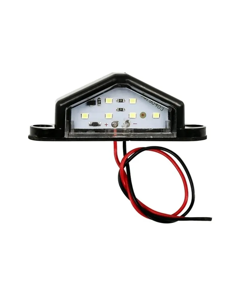 12V ЛЕД LED Диодно осветление за заден регистрационен номер за Автомобил Камион Бус Ремарке Каравана и др. - 1