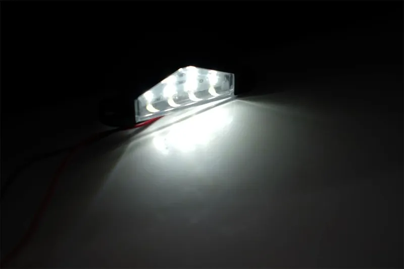 12V ЛЕД LED Диодно осветление за заден регистрационен номер за Автомобил Камион Бус Ремарке Каравана и др. - 5
