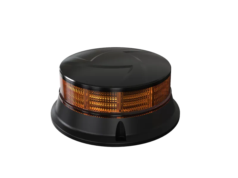 19W Лед Led Диодна Въртяща се Сигнална Аварийна Лампа Маяк Буркан за Пътна Помощ Платформа 12V - 24V - 4