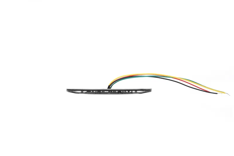 6 LED ЛЕД Жълта Аварийна Лампа Блиц Светлина Мигаща За Пътна Помощ Платформа и др. 10W с 8 режима 8х3 cm. 12-24V - 7