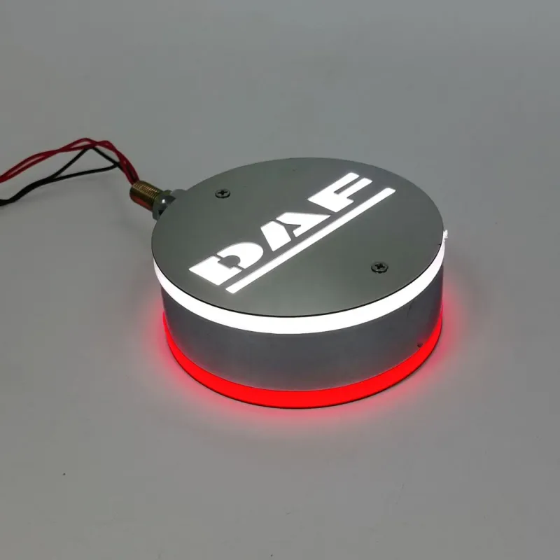 Комплект от 2бр Светодиодни LED Лед Габарити Обеци 24V бяло-червено DF - 1