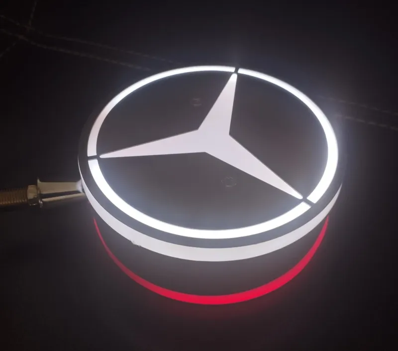 Комплект от 2бр Светодиодни LED Лед Габарити Обеци 24V бяло-червено Mer - 3