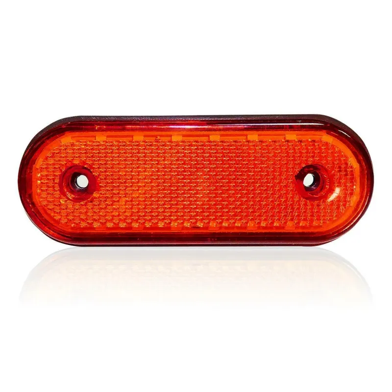LED Габарит Със Стойка, Червен или Жълт Цвят, Маркер, 20 Диода, 12V - 24V - 2