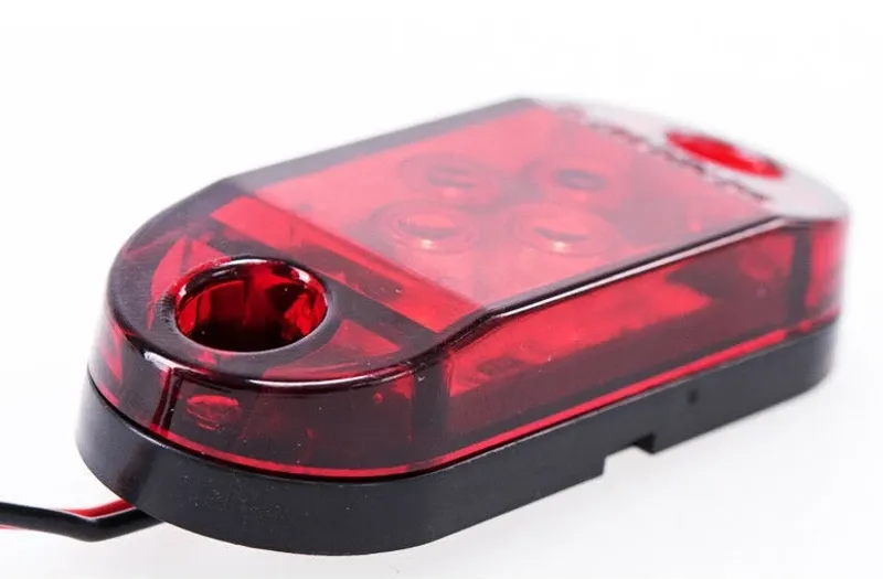 LED Габарит, Бял, Червен, Жълт, Маркер, 4 SMD Диода, 12V - 24V - 5