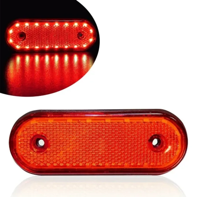 Червен LED Габарит, 20 Диода - 12V - 0