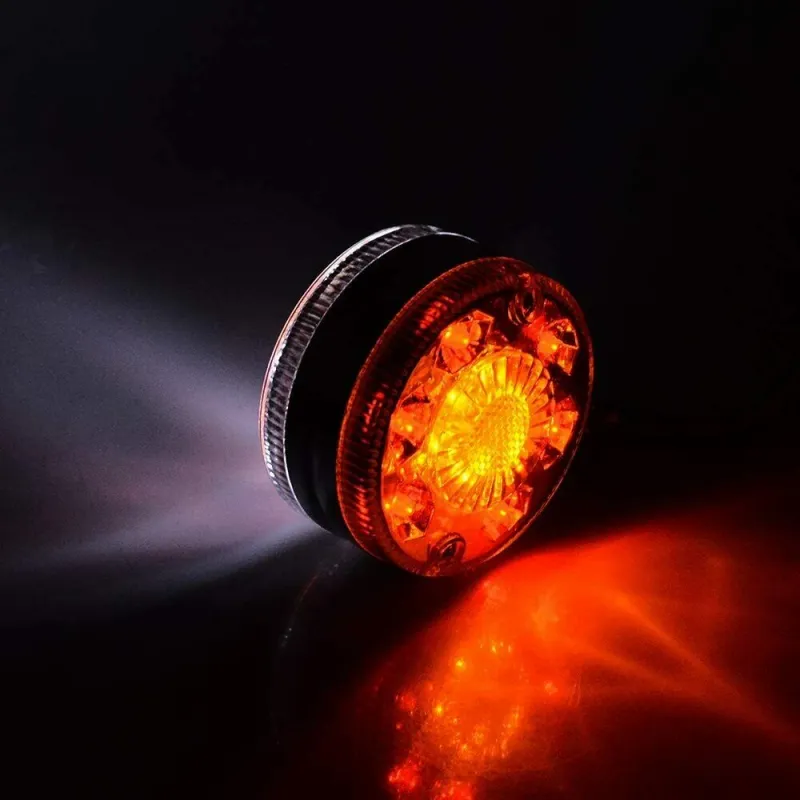 1 брой LED Габарит, Маркер, 3 цвята - 12-24V - За Автомобил, Бус, Камион, Ремарке и др. - 3