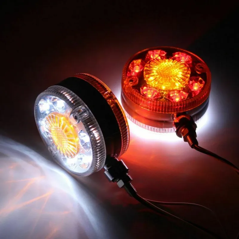 1 брой LED Габарит, Маркер, 3 цвята - 12-24V - За Автомобил, Бус, Камион, Ремарке и др. - 0