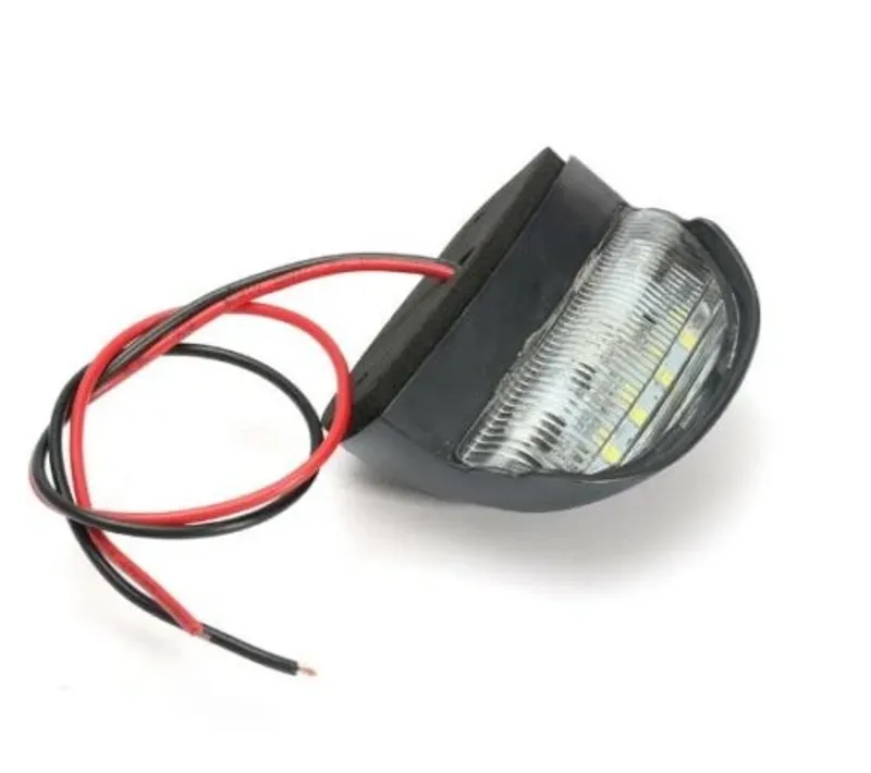 12V ЛЕД LED Диодно осветление за заден регистрационен номер за Автомобили Камиони Бусове Ремаркета Каравани и Др. - 2