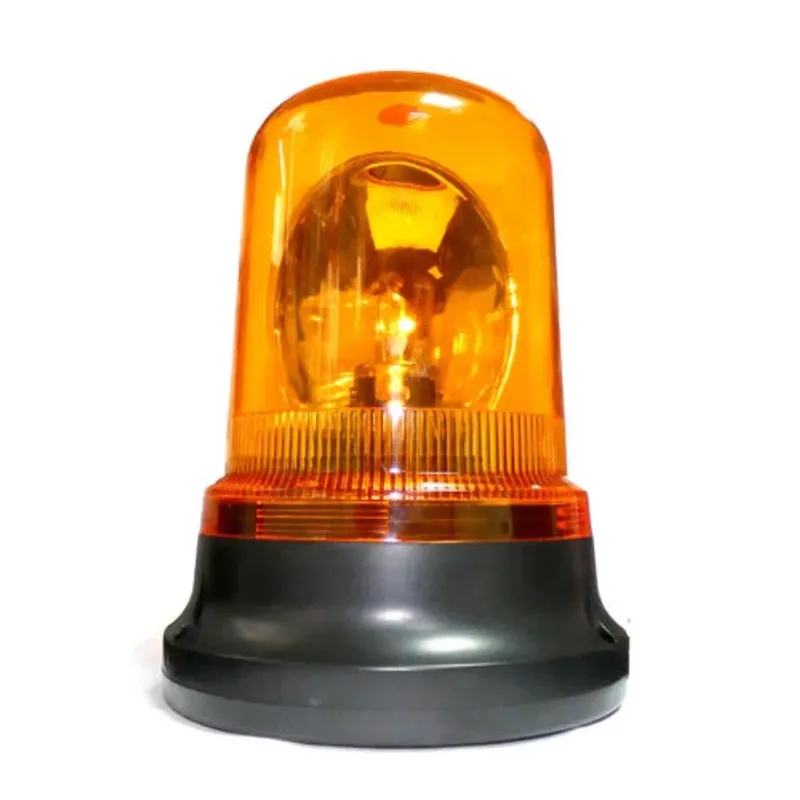 12V Сигнална Аварийна Лампа С Халогенна Крушка Маяк Буркан С Магнит - 1