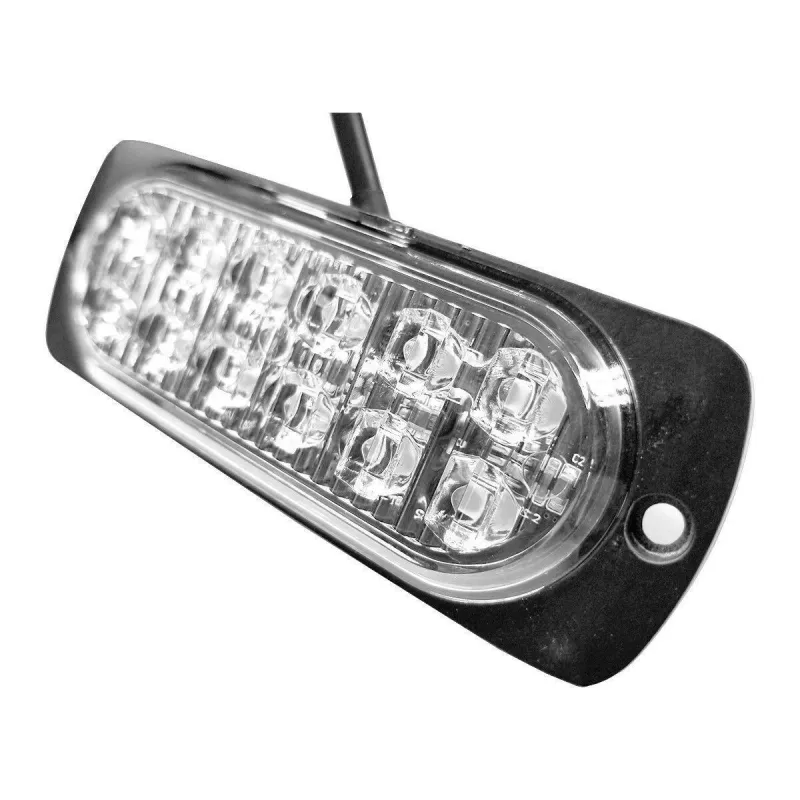 12 LED ЛЕД Аварийна Лампа За Пътна Помощ, Жълта Блиц Светлина, Мигаща! - 1