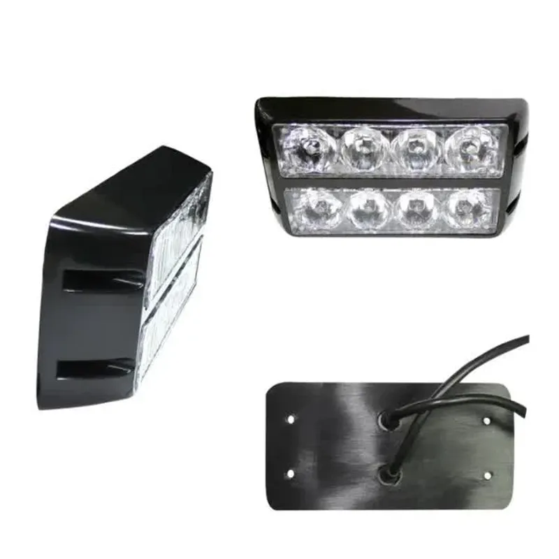 8 LED Аварийна Лампа За Пътна Помощ, Жълта Блиц Светлина, Мигаща! - 3