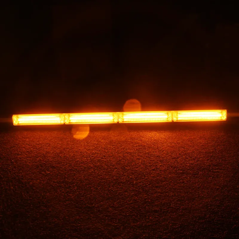 59 Cm Сигнална Аварийна Блиц Маяк Led Бар Лампа Пътна Помощ Платформа 12V 24V - 2