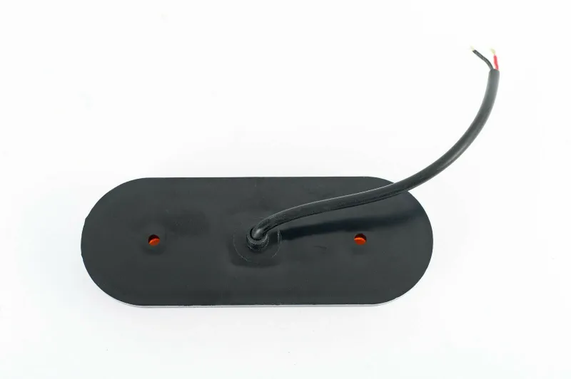 1 брой 12-24V LED Диоден Маркер Токос Габарит Светлина За Камион Ремарке Платформа Оранжев - 5