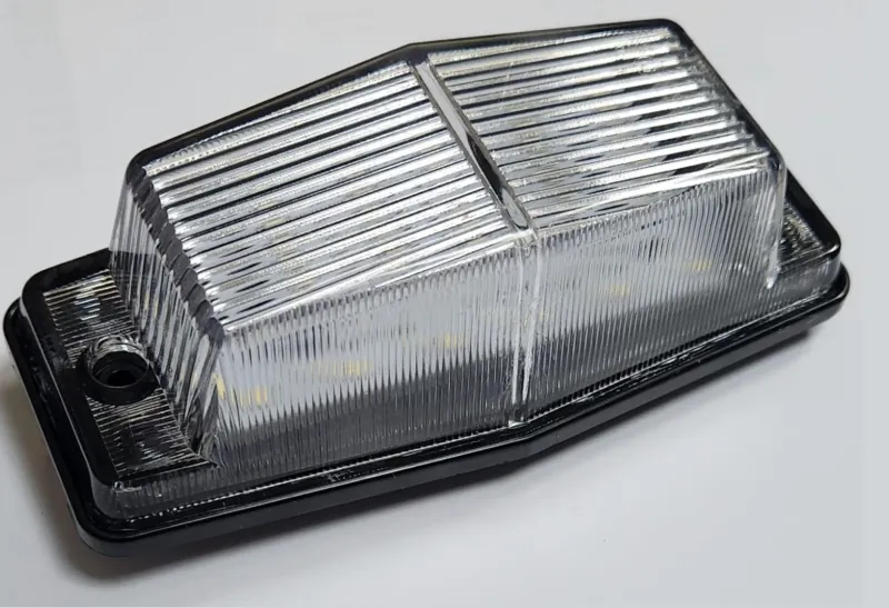LED Лед Диоден Бял Габарит Мигаща светлина 12 Диода 12V - 24V За Камион Трактор Багер Селскостопански Машини и др. - 4