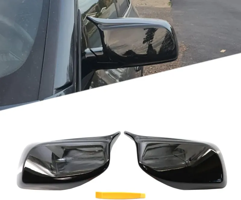 Комплект от 2бр. М-Style капаци за странични огледала за BMW E60 5 серия 2004-2007 PRE-FACELIFT - 0