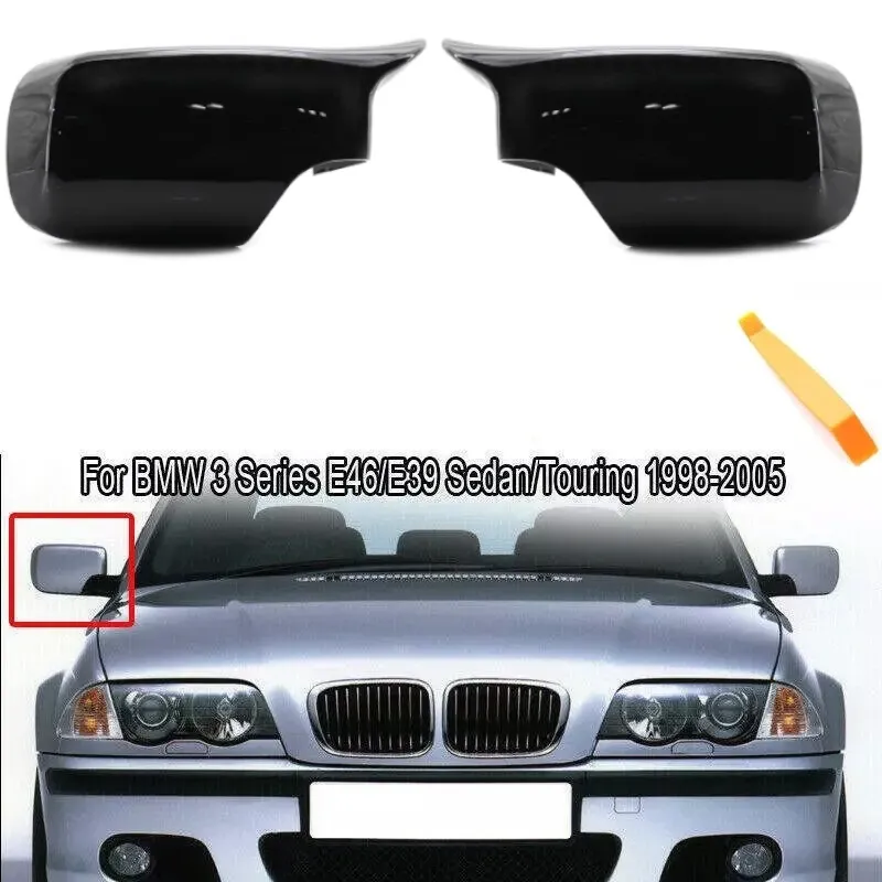 Комплект от 2бр. Batman Style капаци за странични огледала за BMW E46 E39 1998-2005г. - 6