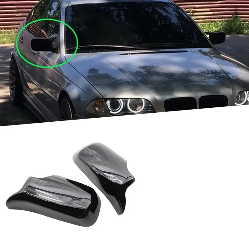 Комплект от 2бр. Batman Style капаци за странични огледала за BMW E46 E39 1998-2005г. - 10