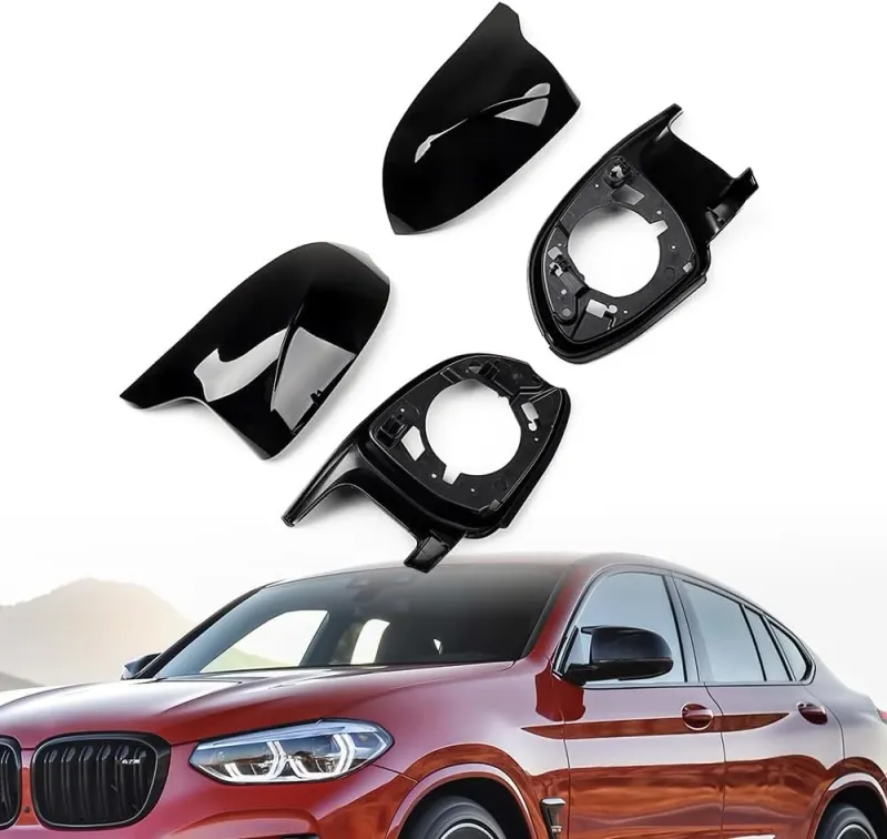 Комплект от 2бр. M-Style капаци + рамки за странични огледала за BMW X3 X4 X5 X6 X7 G01 G02 G05 G07 F97 F98 F95 F96 - 2