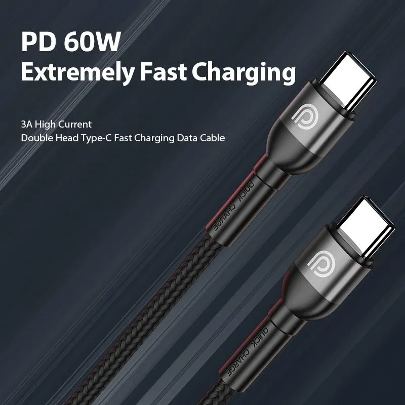 Кабел Phone Planet USB Type-C/Type C 2m - 2
