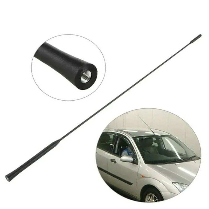 FM АМ Радио Антена 55 cm и Основа За Захващане Форд Ford Фокус Focus Мондео Mondeo Ескорт Escort Фиеста Fiesta Транзит Transit - 6
