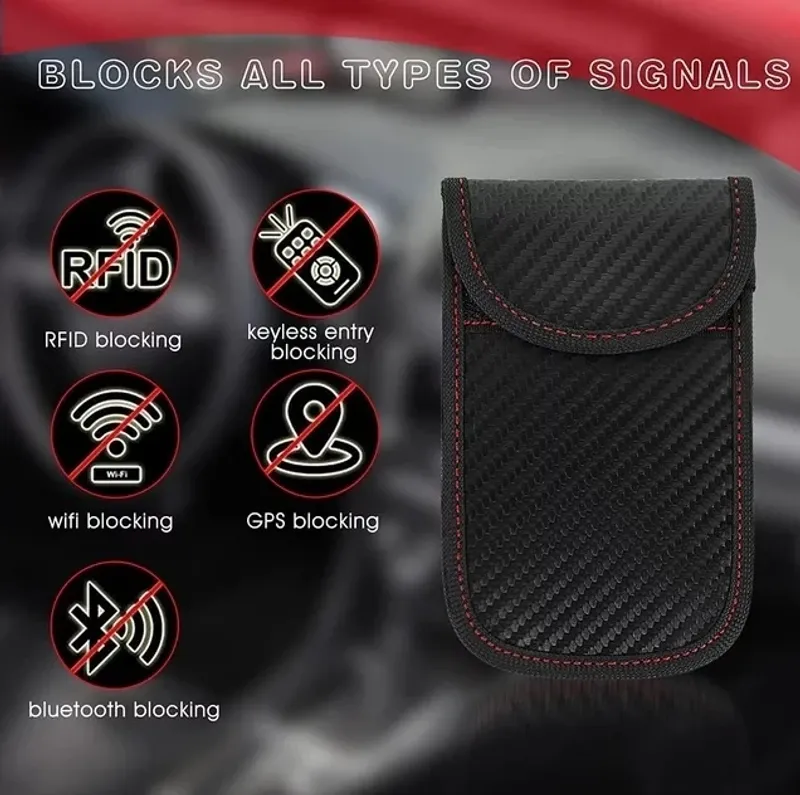 Калъф за заглушаване и блокиране на KEYLESS-GO RFID сигнал - 8