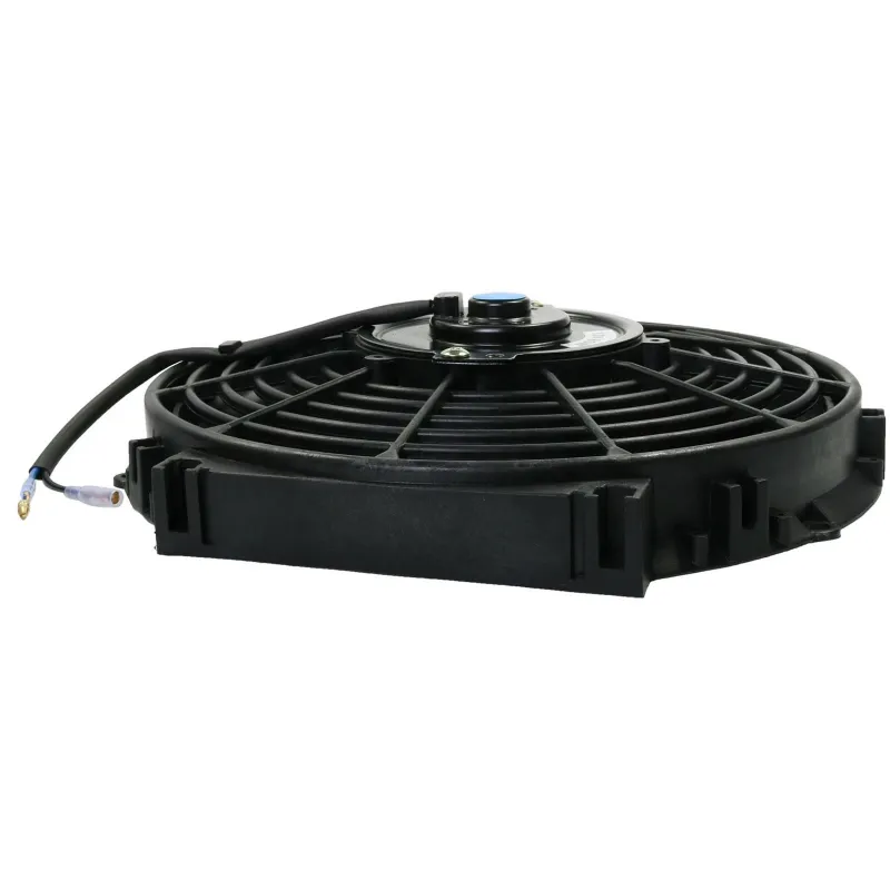 Универсален електрически вентилатор перка за радиатор – 10 инча ( 25см), 12V, 80W, ABS и стомана, безшумен - 3