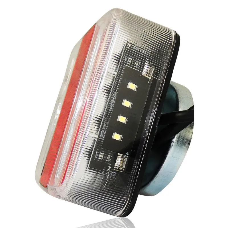12V LED стопове пет функции за ремаркета и колесари с магнит кабел - 1