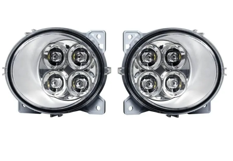 1 брой Дясна ЛЕД LED Диодна Светлина фар халоген За Скания Сканиа р г т Scania p g r t след 2004+ Десен - 3