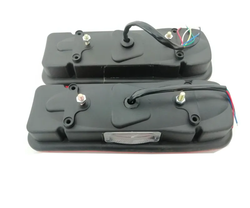 Комплект Стопове 35cm x 12 cm Бус, Камион ТИР Ремарке Караванa Платформа 12V-24V, Тип Рибка С Крушки 6 Функции - 6