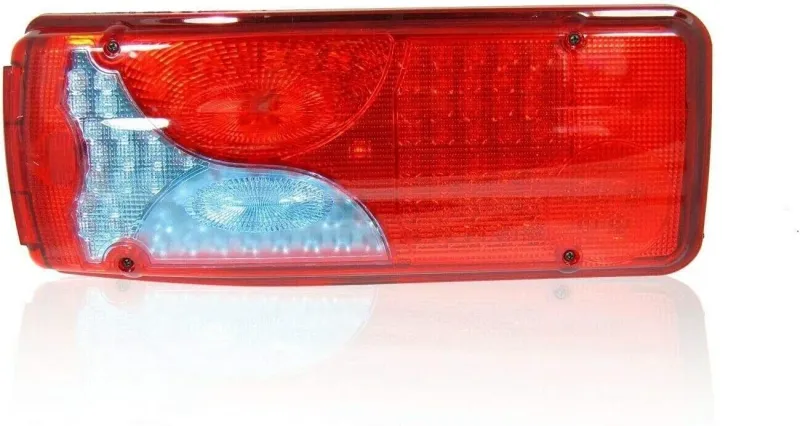 Комплект Задни Диодни LED Лед Стопове - 400mm x 150mm x 85mm 24V - с букса - подходящи за Камион Тир Ремарке Каравана Платформа - 4