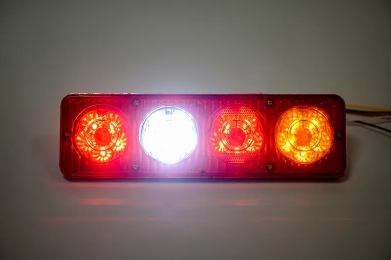 Комплект LED стопове мигач задна светлина 24V за камион бус ТИР, ремарке ST0152 - 5