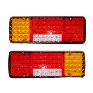 Комплект LED стопове мигач задна светлина 12V за камион бус ТИР, ремарке