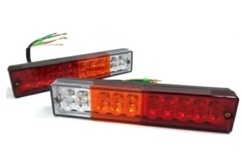 Комплект LED стопове мигач задна светлина 12v за камион бус ТИР, ремарке ST0162 - 0