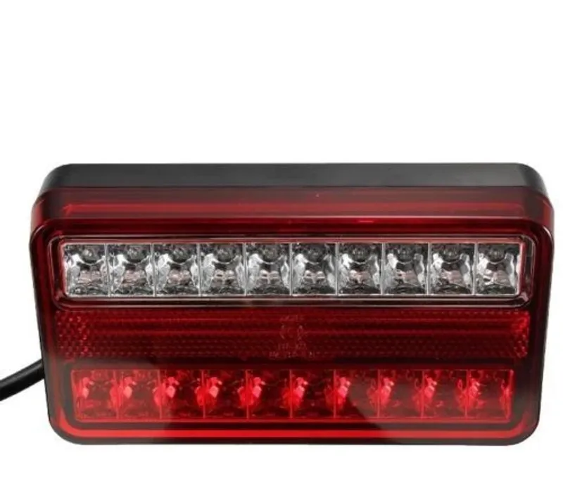 Комплект Диодни LED Лед стопове за Бус Камион Тир Ремарке Караванa с 4 функции 12V - 6