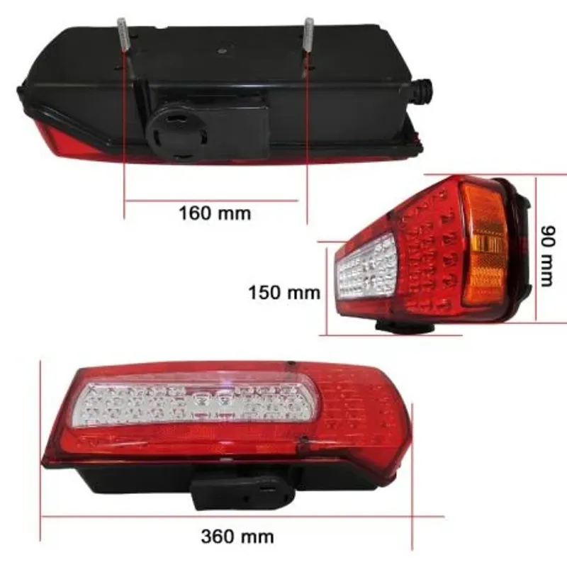 Десен Стоп LED 24V за Влекач Камион Волво Volvo FH / FM 2012+ - 1