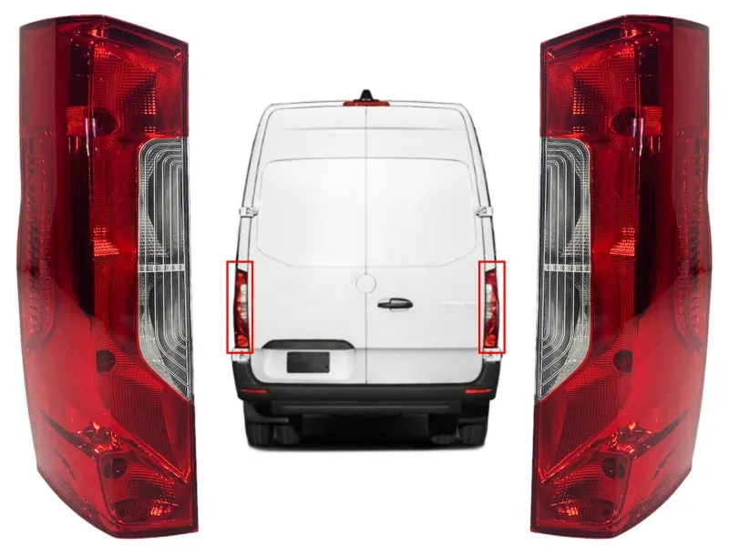Комплект Ляв Десен Стопове Стоп За Мерцедес Mercedes Спринтер Sprinter W907 W910 2018+ - 9